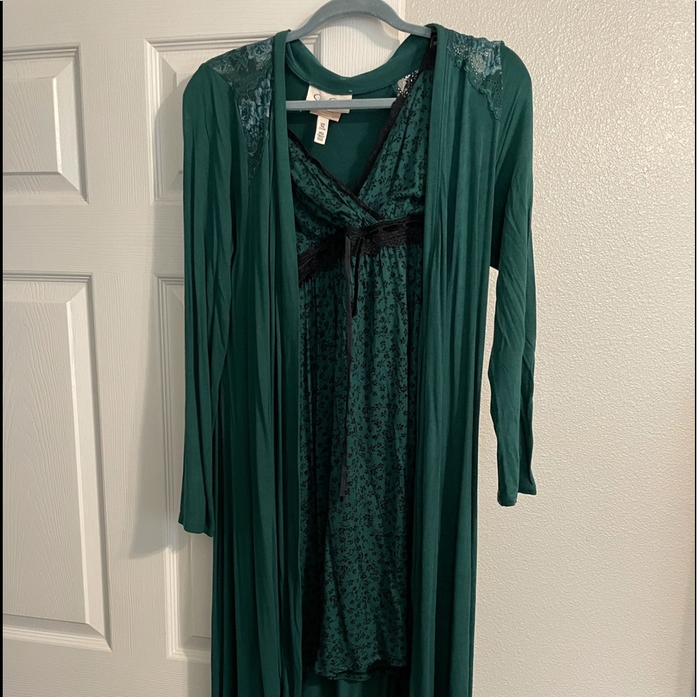 Nursing nightgownx2 and robe